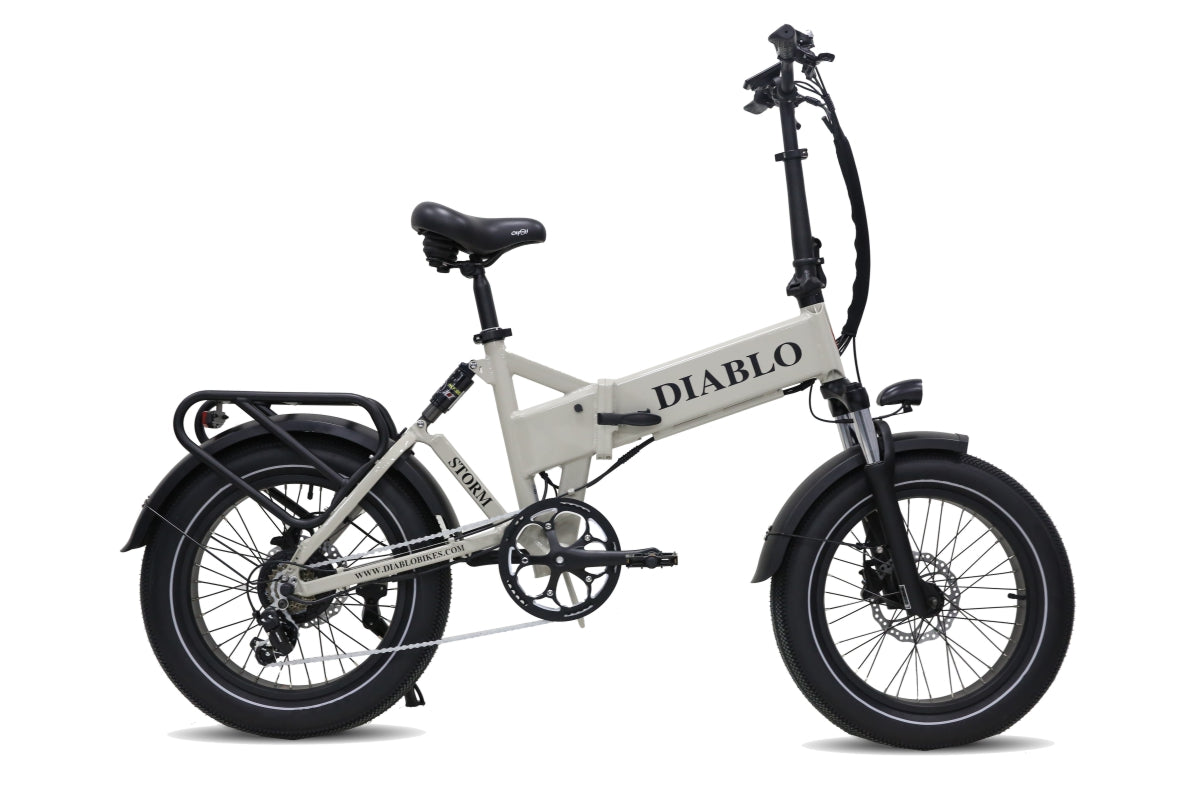 DIABLO STORM ELEKTRISCHE FATBIKE 7V MAT ZWART