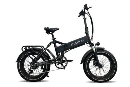 DIABLO STORM ELEKTRISCHE FATBIKE 7V MAT ZWART